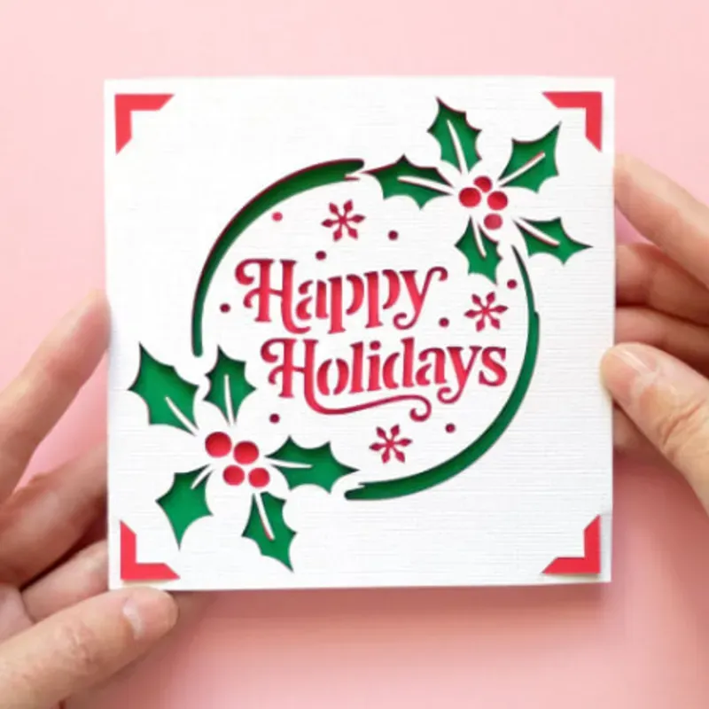  Tarjeta "Felices Fiestas"