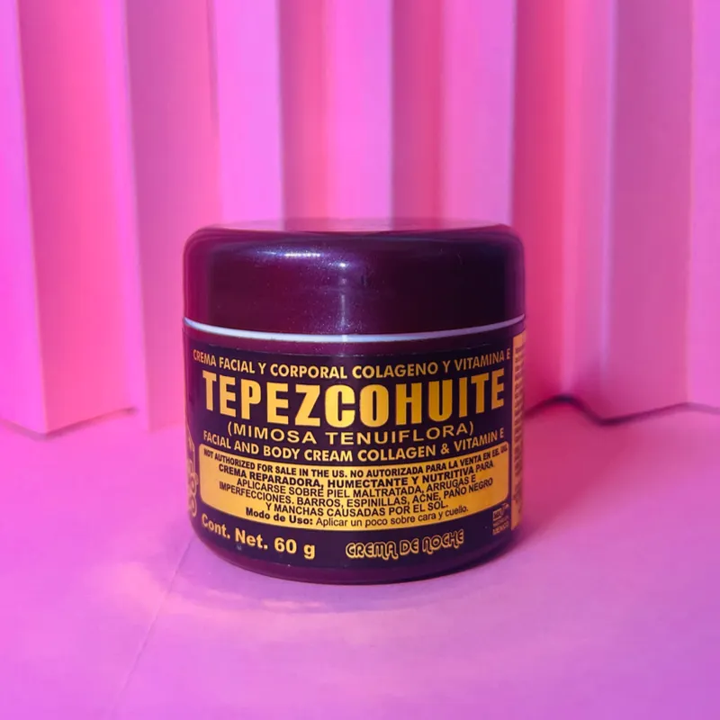 Crema Facial y Corporal Tepezcohuite 
