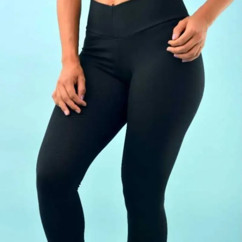 Licras Negras Largas