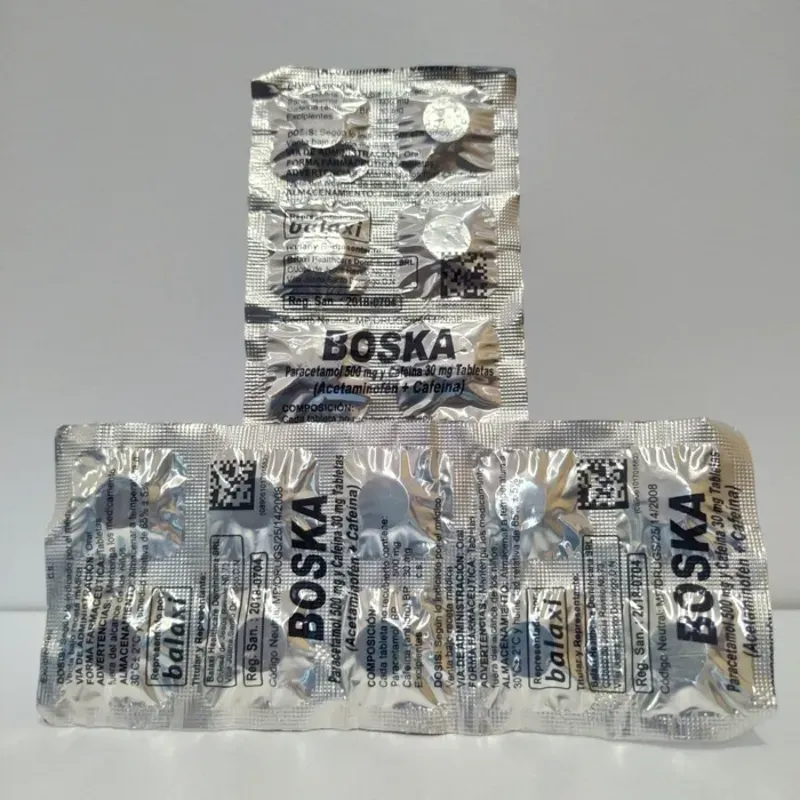 Paracetamol + Cafeína (Boska) 10tab
