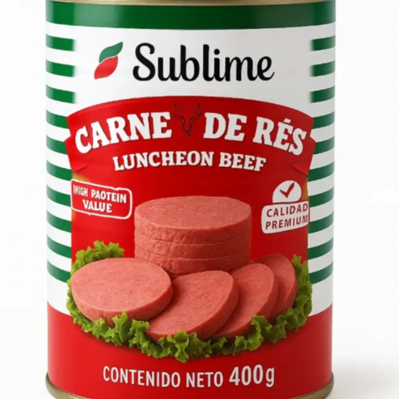 Lata de Carne Res