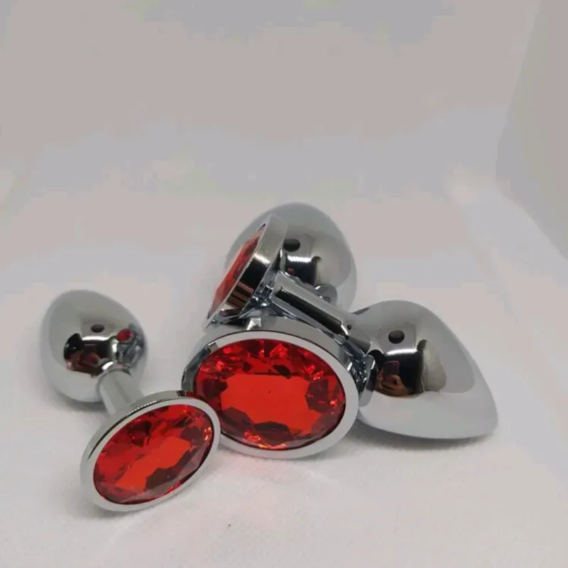 Tapón anal de metal Talla S