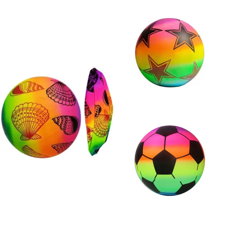 Pelotas multicolores
