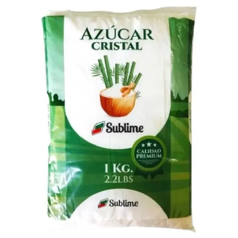 Bolsas de azucar