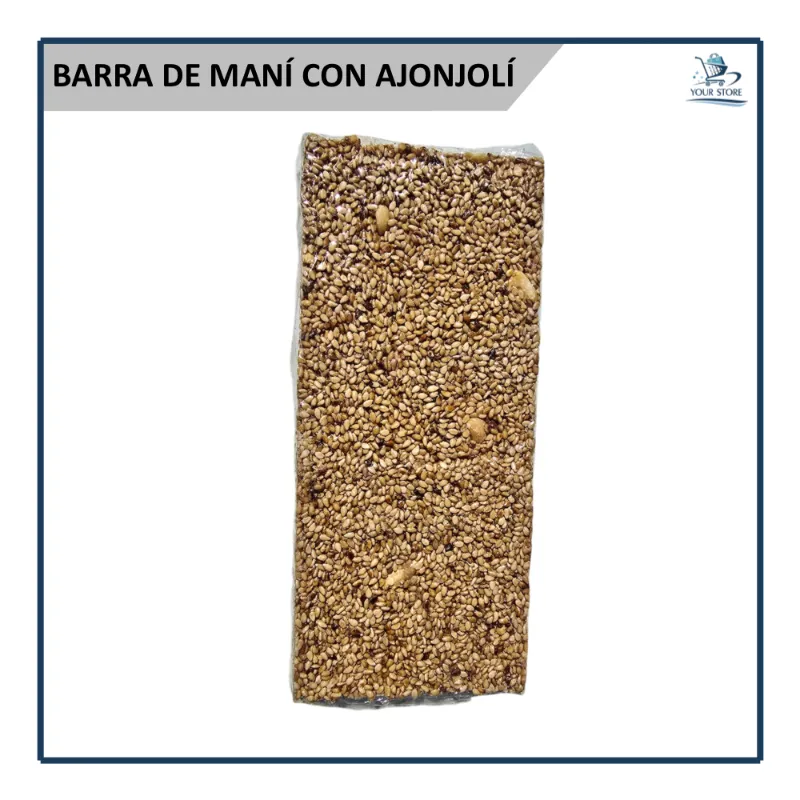 Barra de Maní con Ajonjolí