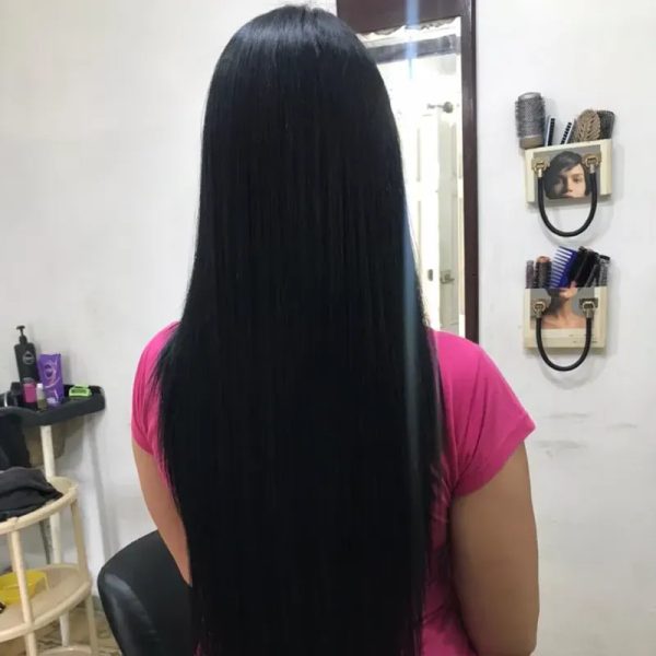 Peinado para cabello extra largo sin extensiones