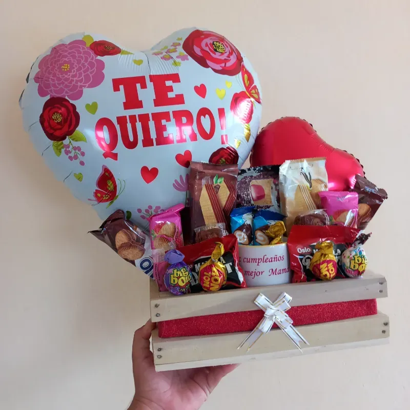 Cajas grandes sorpresas con jarra y más confituras