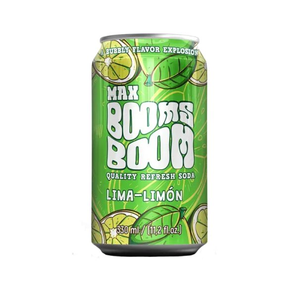Refresco Max Booms Boom Limón (330 ml)