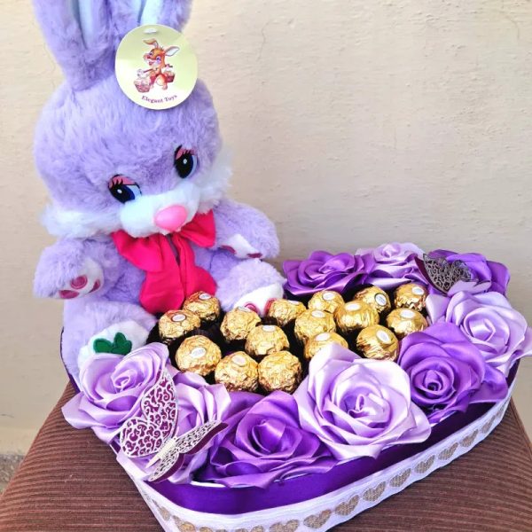 Corazón morado