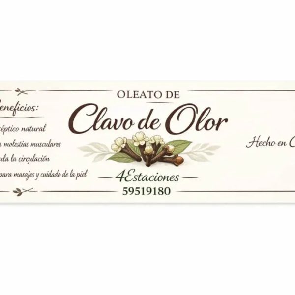 Oleato de Clavo de Olor