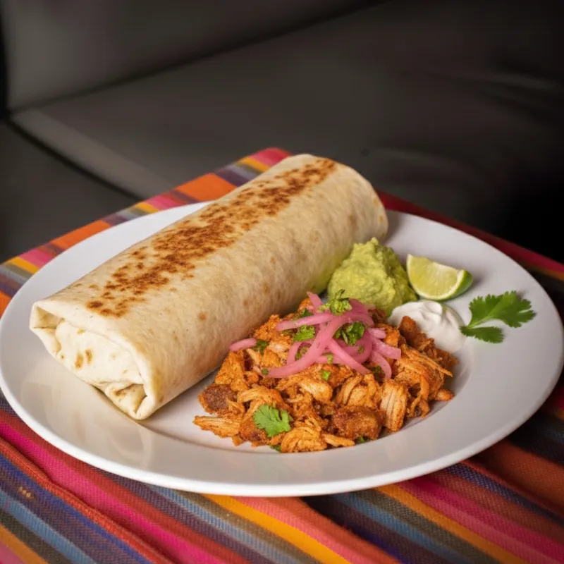Burrito de cerdo