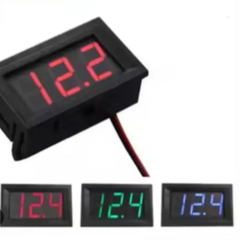 Voltímetros cuadrado