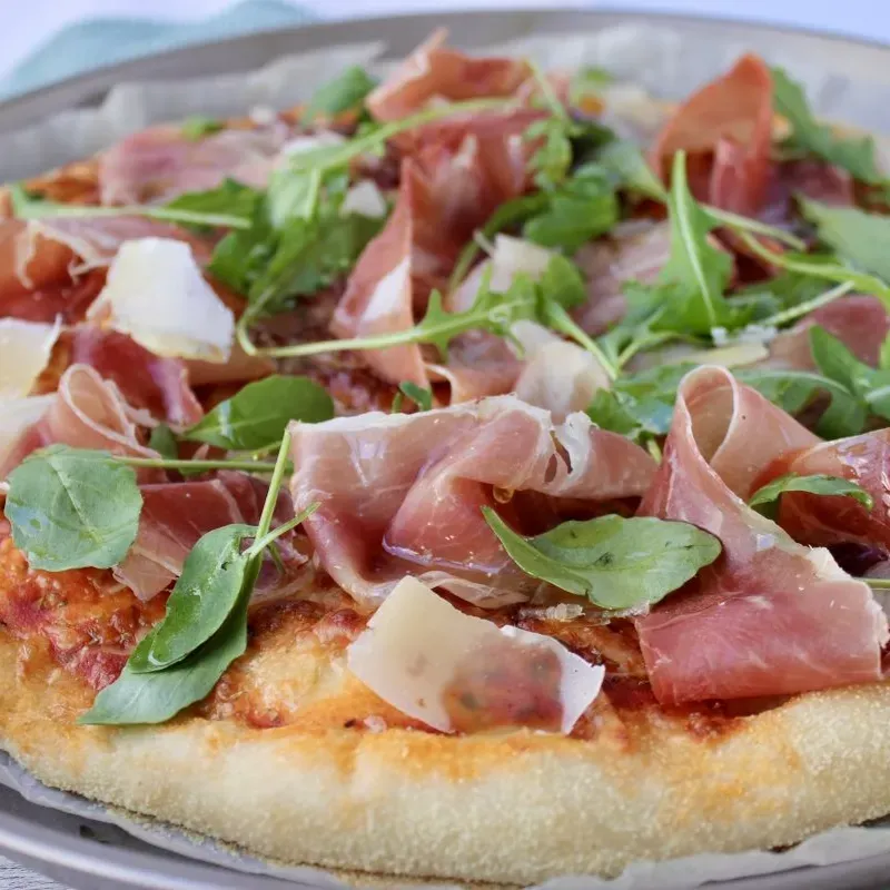 Pizza de Jamón Serrano