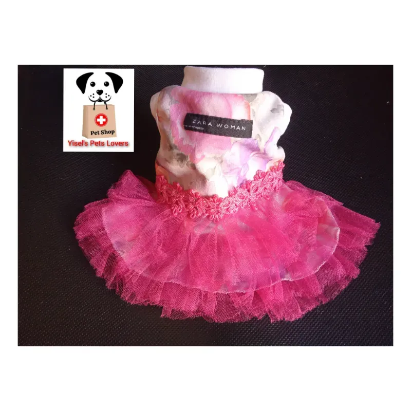 Vestido chiquito para mascotas