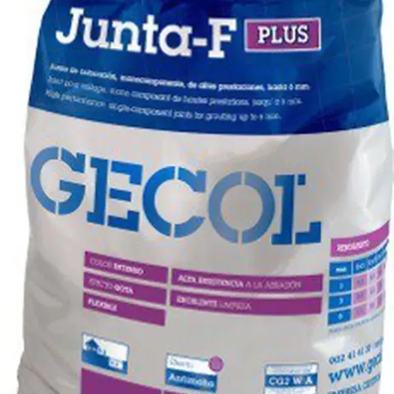 Cemento junta gris claro