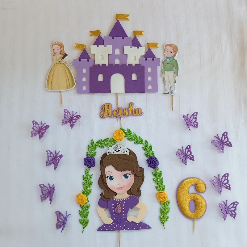 Cake topper (Princesa Sofía)