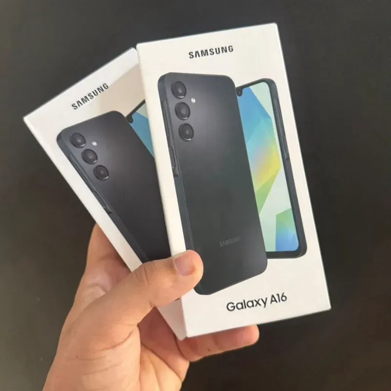 Samsung A16 de 4 GB RAM con 128 GB. Nuevo en caja. Forro y cargador de regalo