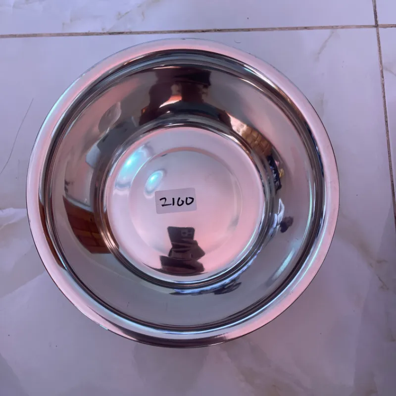 Bol de acero inoxidable