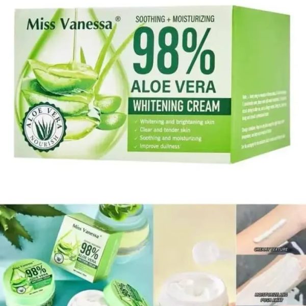  *Crema facial de aloe vera Miss Vanessa*