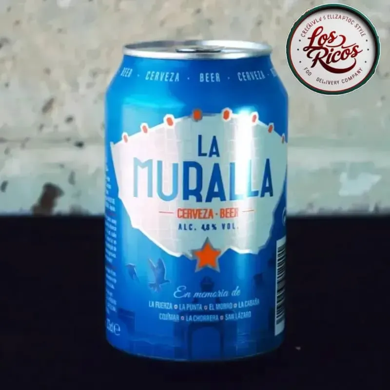Caja de cerveza La Muralla