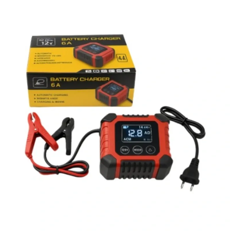 CARGADOR DE BATERÍA 12V / 6A - 100AMP Q7