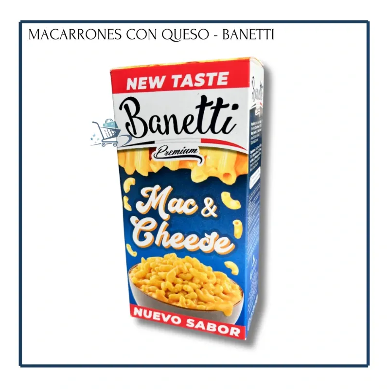 Macarrones con Queso - Banetti (206g)