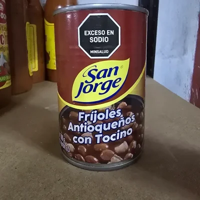 Frijoles Antioqueños con Tocino 300g