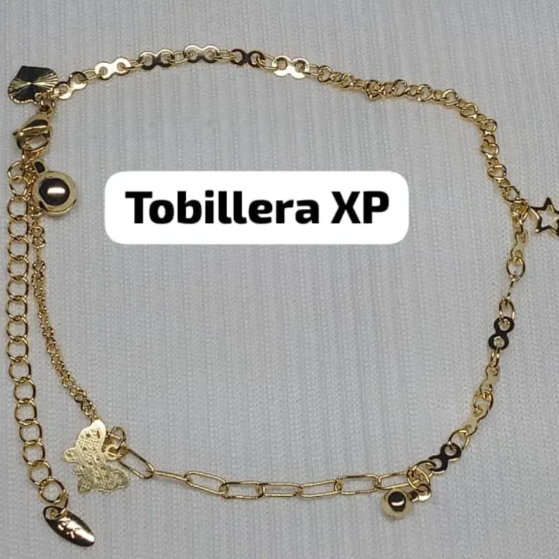 Tobillera con charms