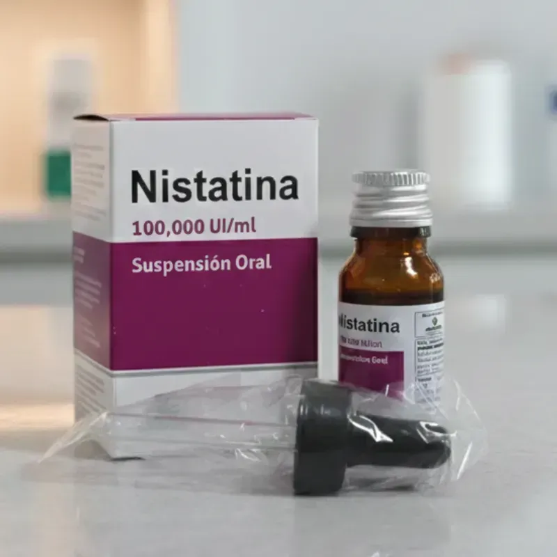 NISTATINA EN SUSPENSION ORAL (VENCE 04/2028)