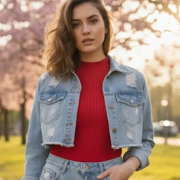 Chaquetas Mezclilla Rígida
