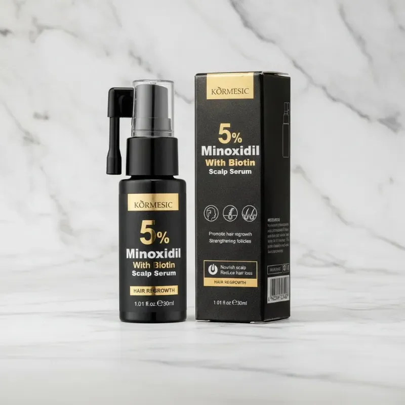 Suero Capilar de Minoxidil 5% + Biotina 30 ml