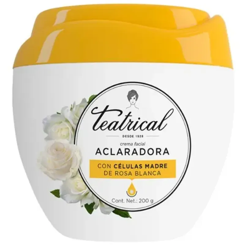CREMA FACIAL TEATRICAL ACLARADORA 200g