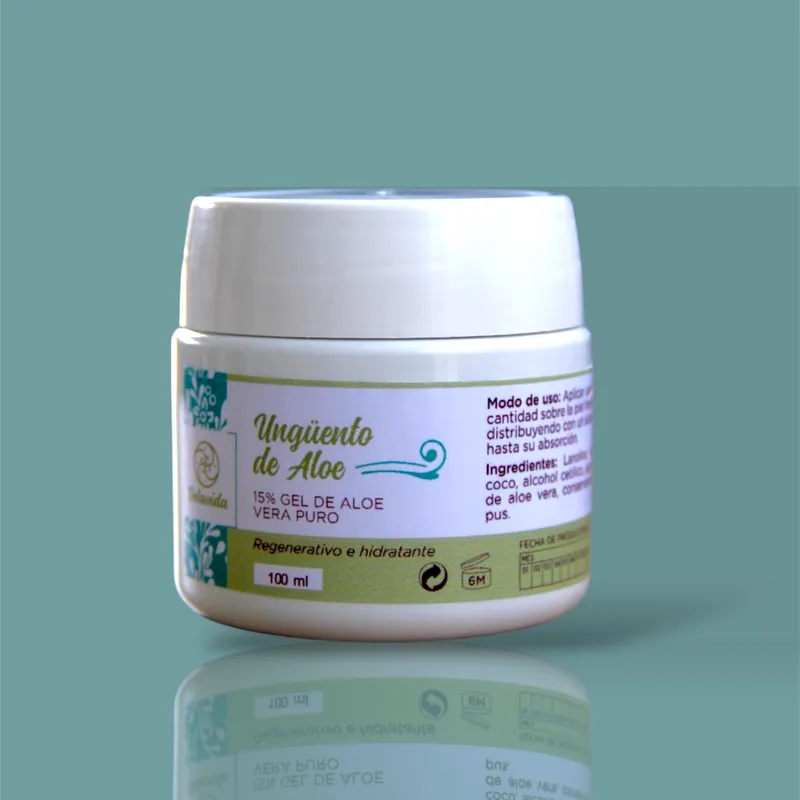 Ungüento de aloe vera 100ml