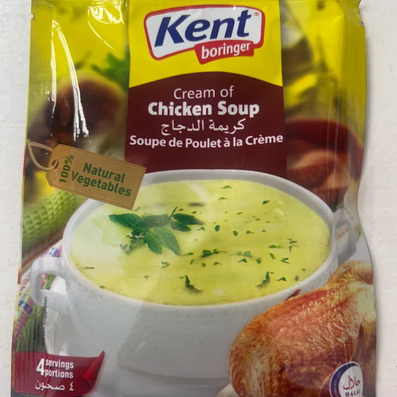 Sopa cremosa de pollo Kent