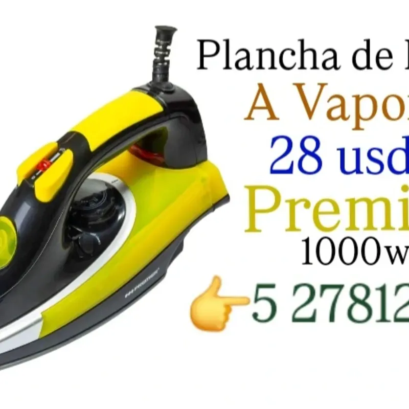 Plancha de Ropa a Vapor Premier