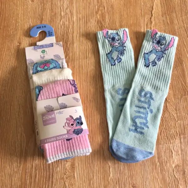 Pack de 4 pares de medias de Stitch