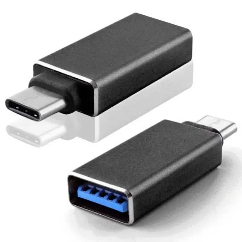 Adaptador OTG metálico Tipo C a USB