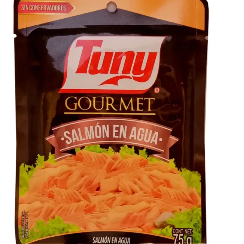 Salmón en agua 75g