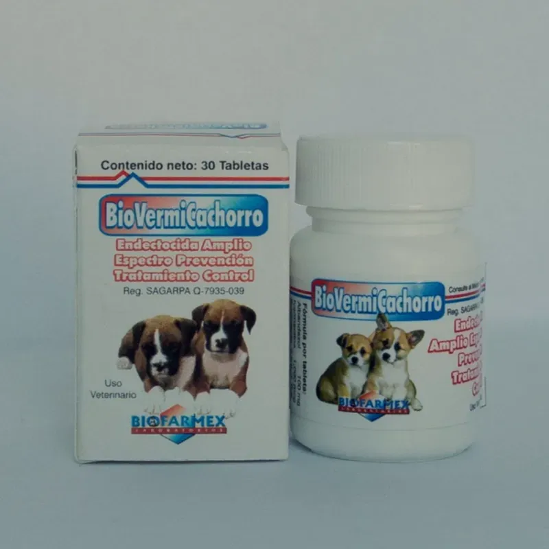 PASTILLAS DE BIOVERMICAN CACHORRO