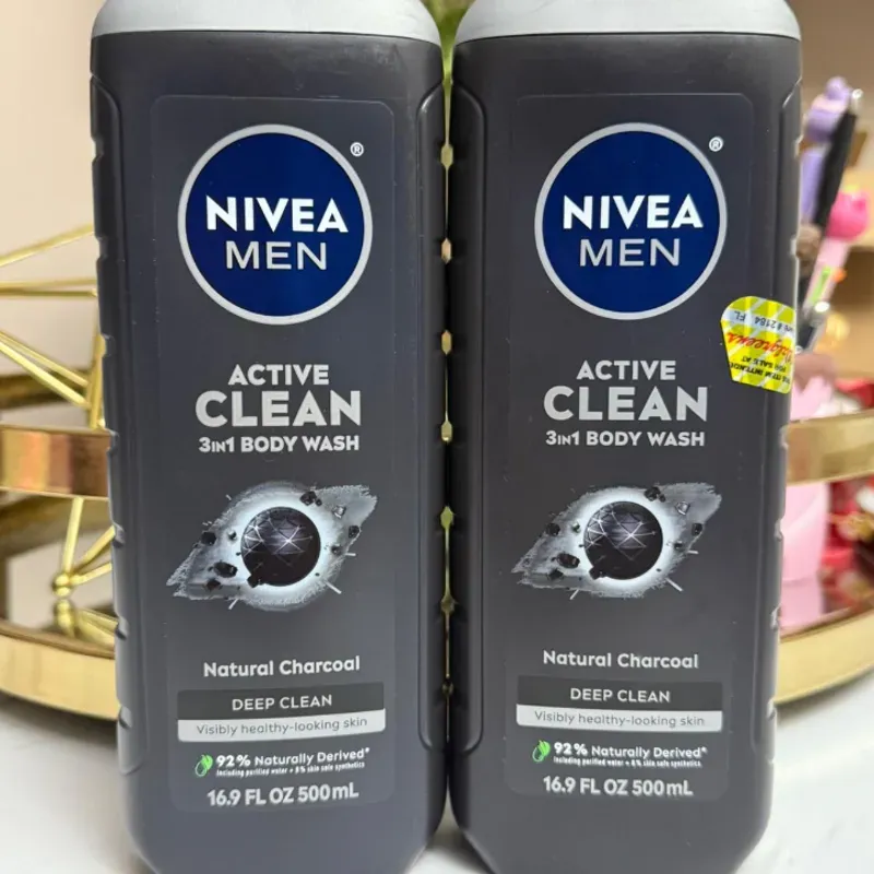 Gel de Ducha para hombres Nivea 3 en 1
