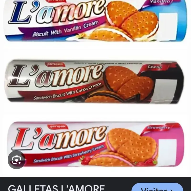 Galletas rellenas L amore (3u)