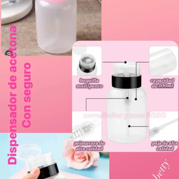 Dispensador de acetonas