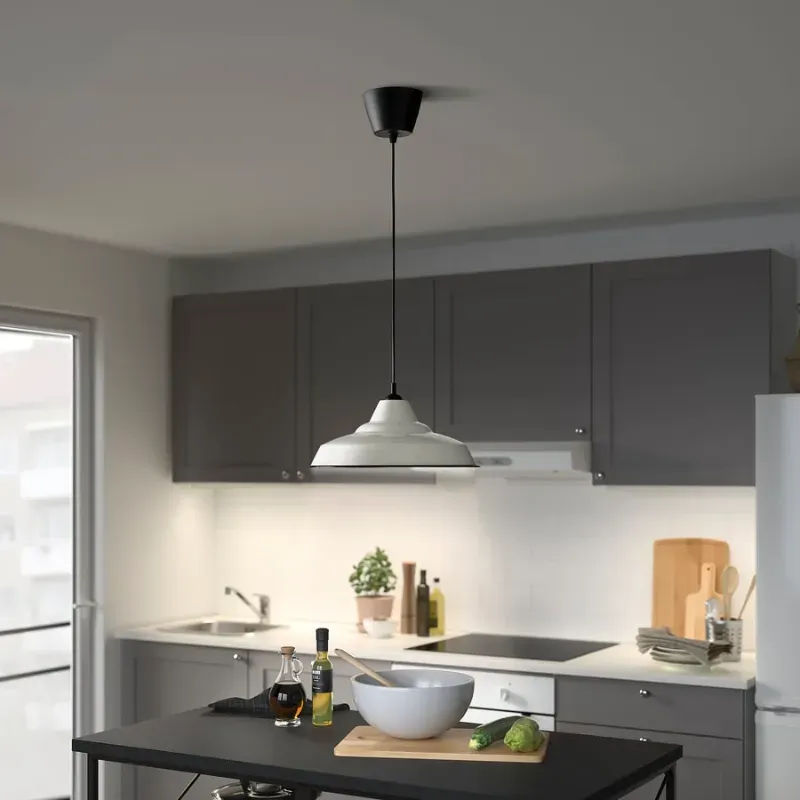 Lámpara de acero esmaltado