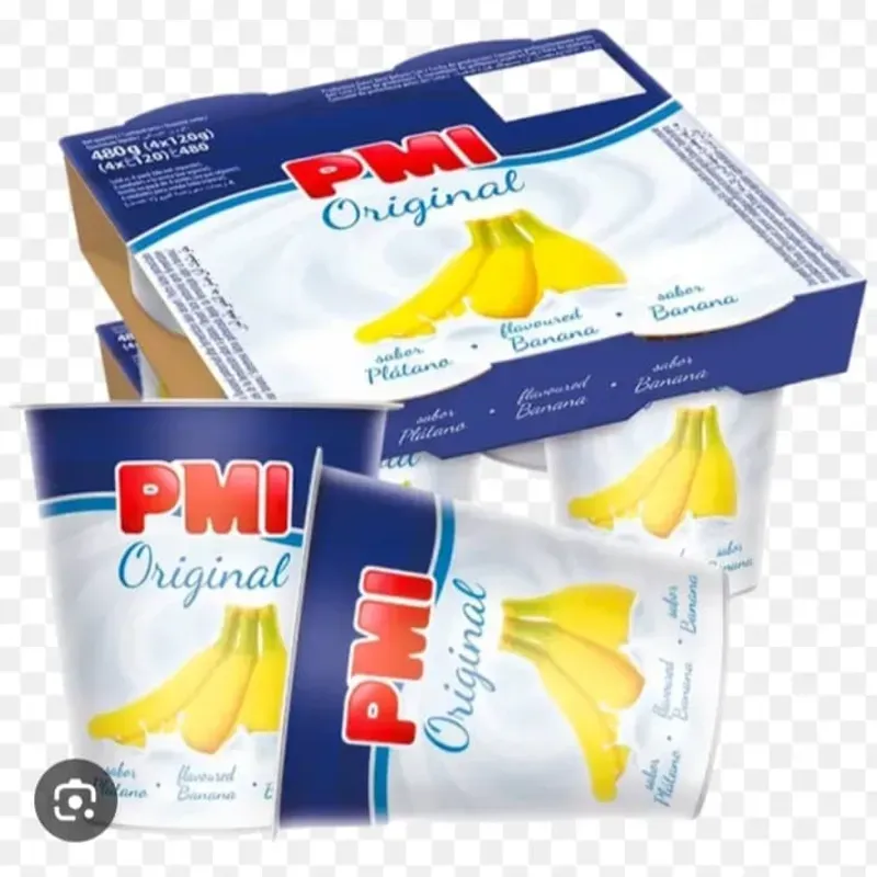Yogurt sabor plátano