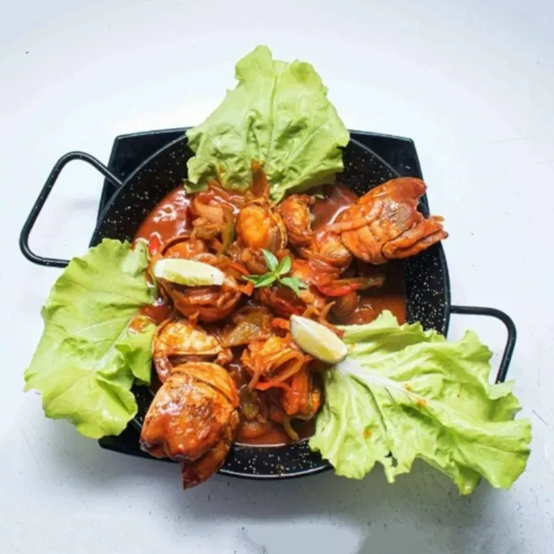 Langosta Americana al carbón