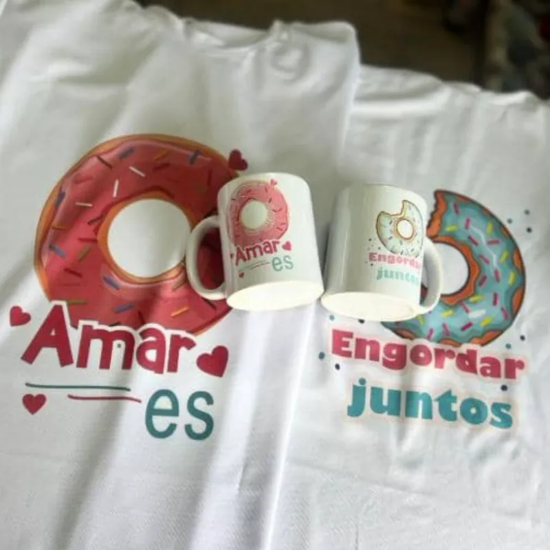 Pareja de jarras y Pullovers