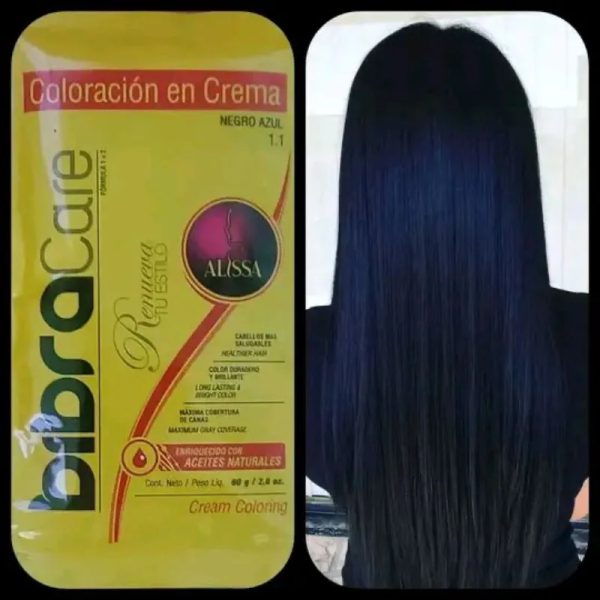 Tinte Bibracare 1.1 negro azul