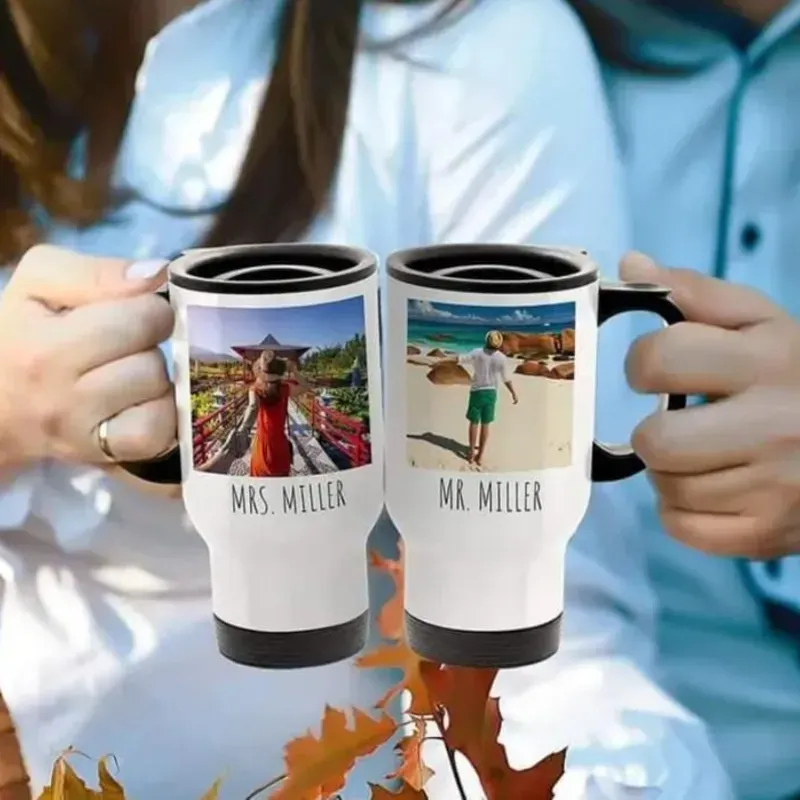 Pareja de jarras térmicas cerveceras