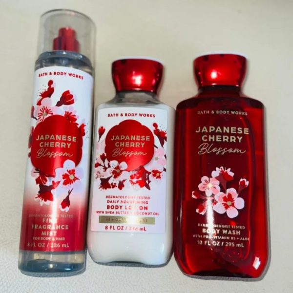 Set Japanese Cherry Blossom BBW