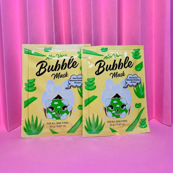 Mascarilla burbujeante de aloe vera